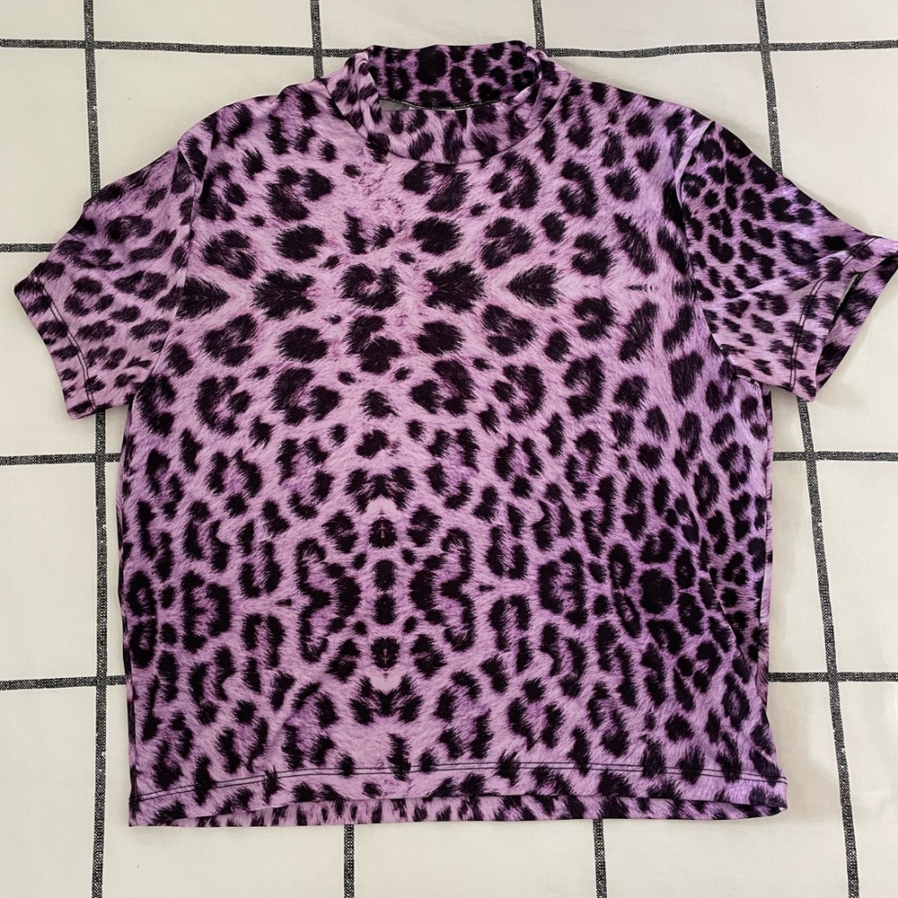 The Ragged Priest Cheetah Print Top
